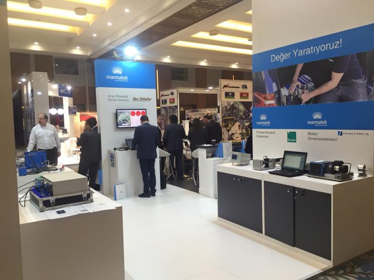 Autotesting Show 2015 otomotiv test fuarında Marmatek standından fotoğraf 2