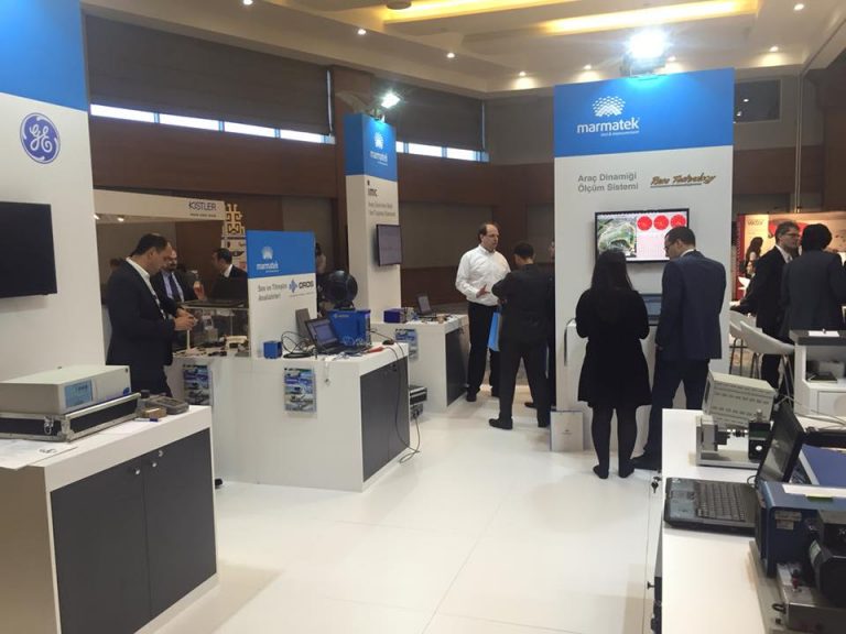 Autotesting Show 2015 otomotiv test fuarında Marmatek standından fotoğraf 1