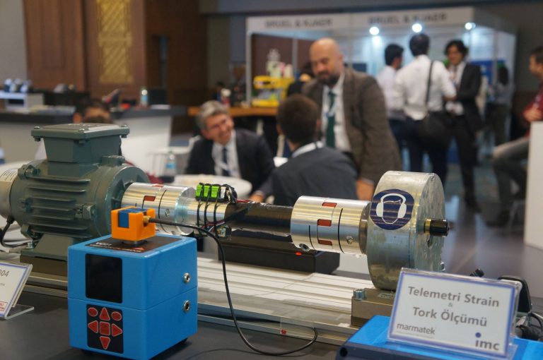 Otomotiv Test Fuarı 2018'de Marmatek standının genel görünümü