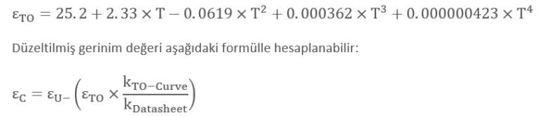 Termal çıktı eğrisini tanımlayan polinom denklemi